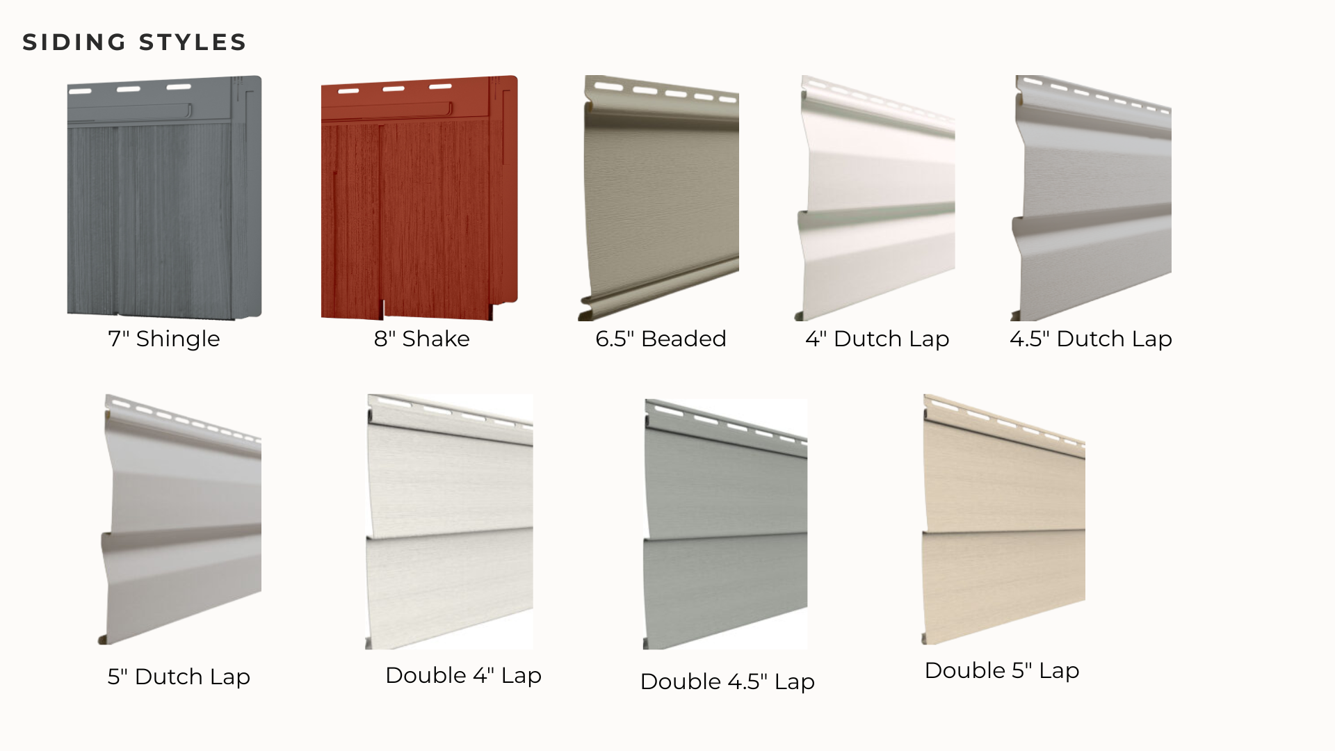 Siding Options